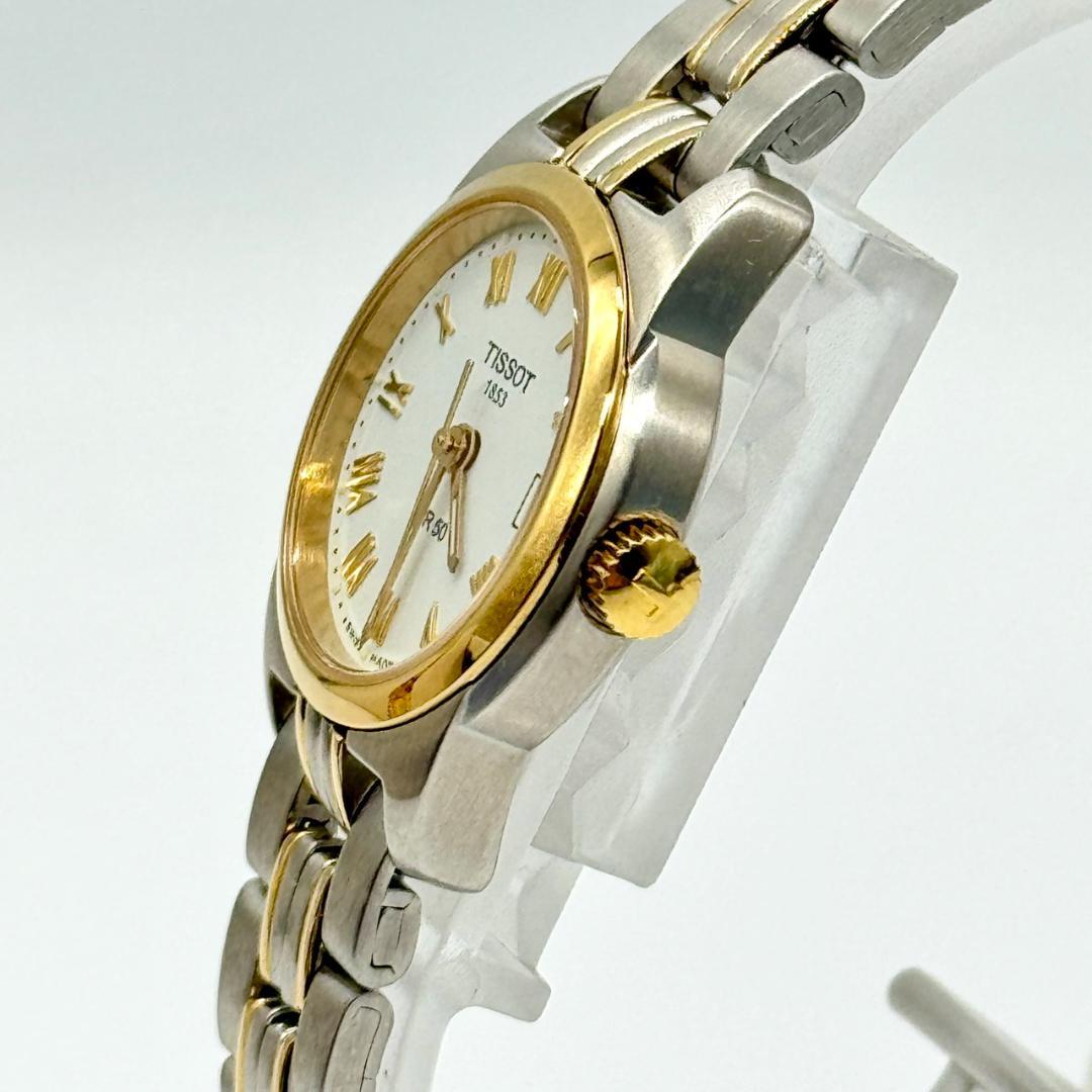 美品 稼働品 TISSOT ティソ 腕時計 デイト J326/426K 箱付き