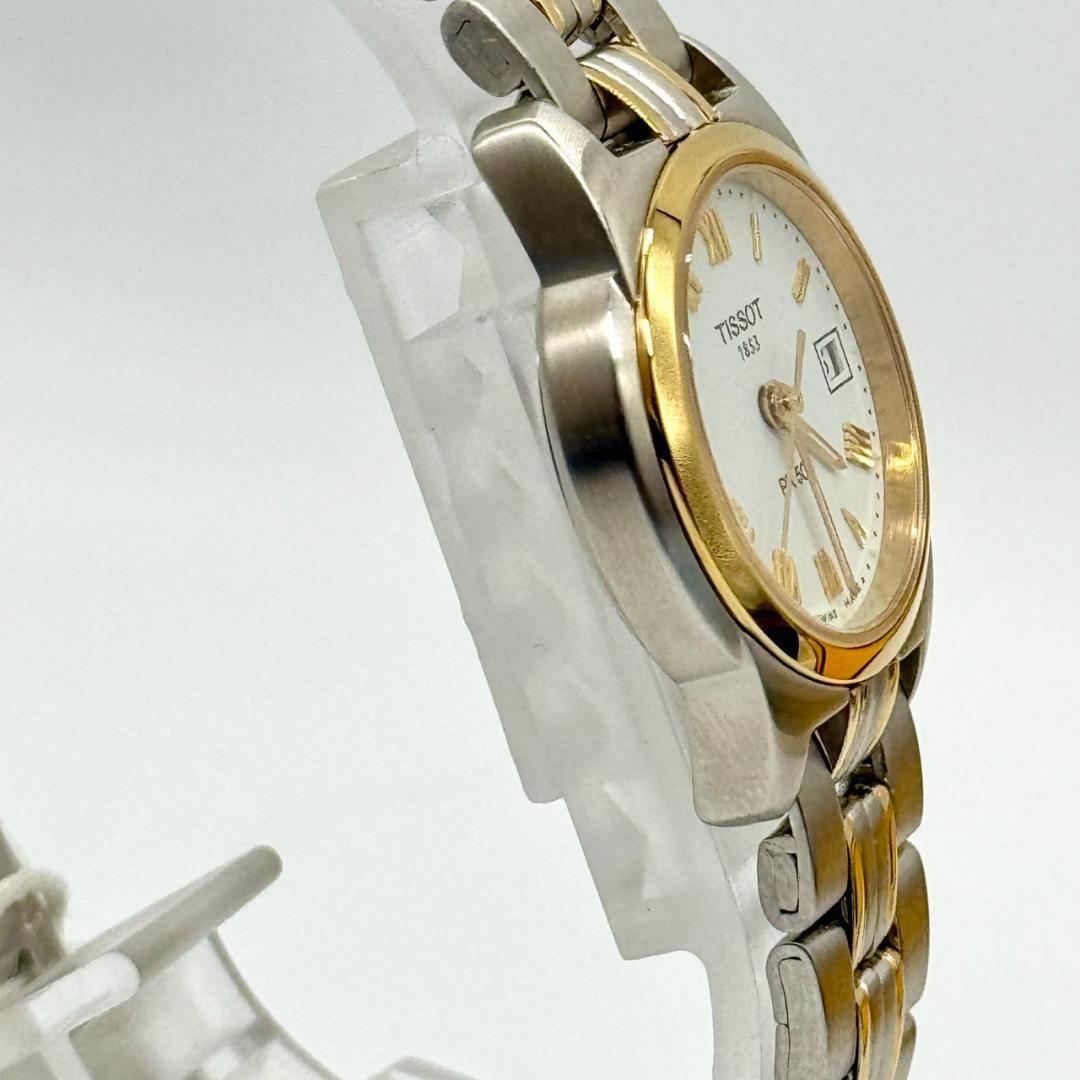 美品 稼働品 TISSOT ティソ 腕時計 デイト J326/426K 箱付き