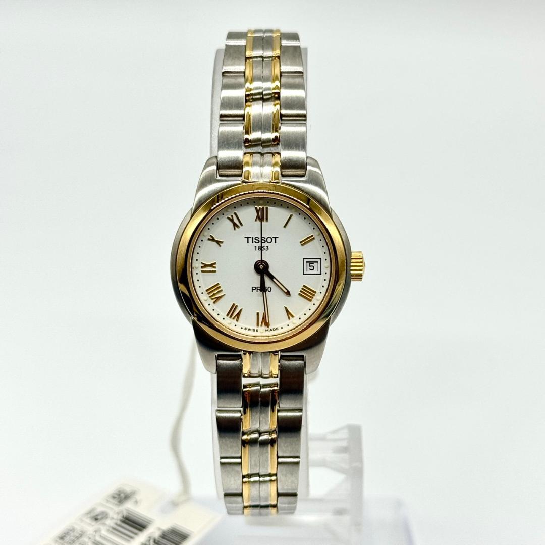 美品 稼働品 TISSOT ティソ 腕時計 デイト J326/426K 箱付き