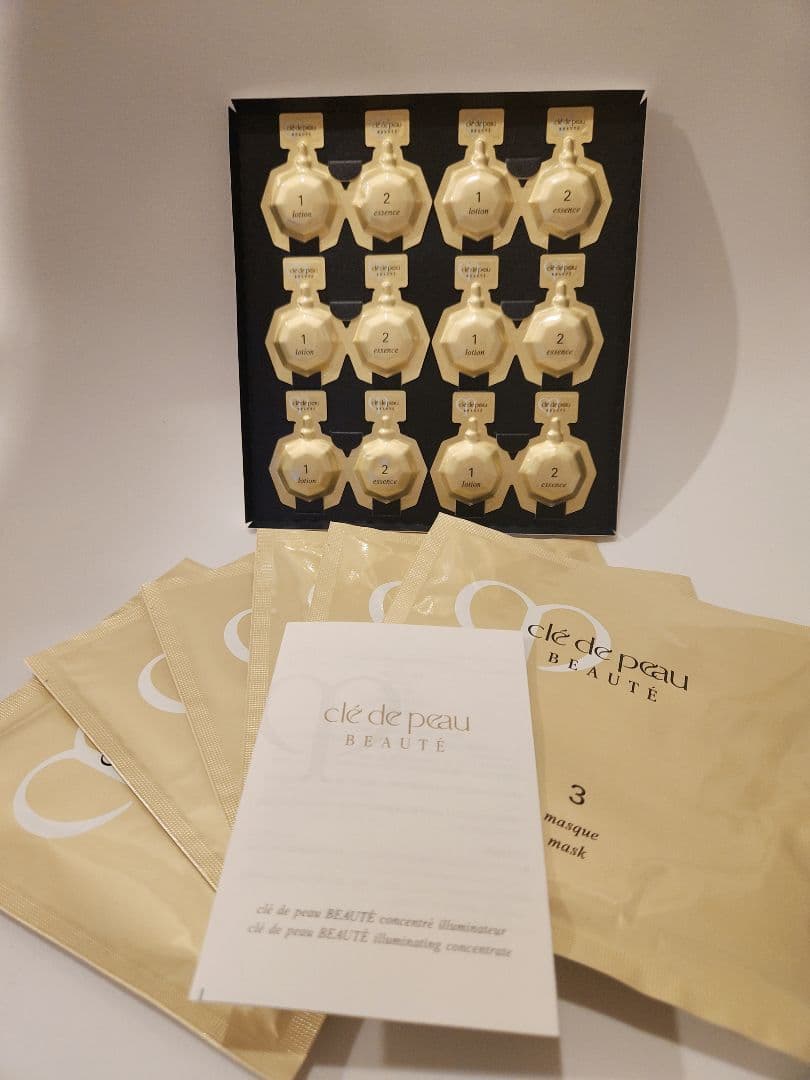 clé de peau BEAUTÉ コンサントレイリュミナトゥール6セット新品