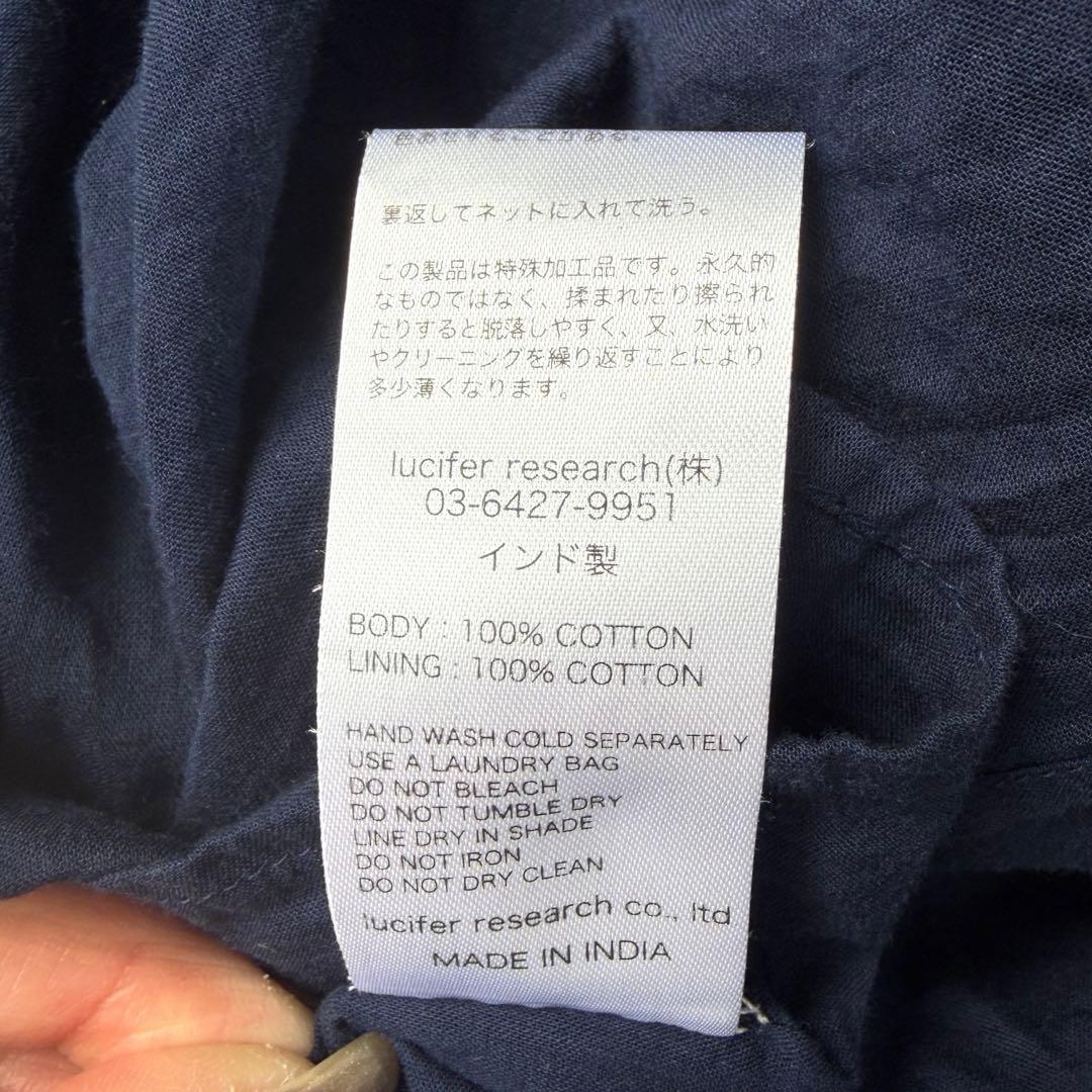 【美品】ヌキテパ　コットンボイルフォイルフラワープリントパネルドレス　M