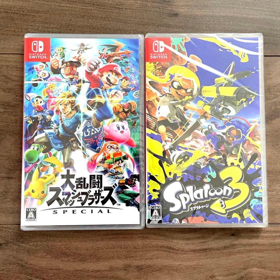 スプラトゥーン3とスマブラのセット 大乱闘スマッシュブラザーズSPECIAL