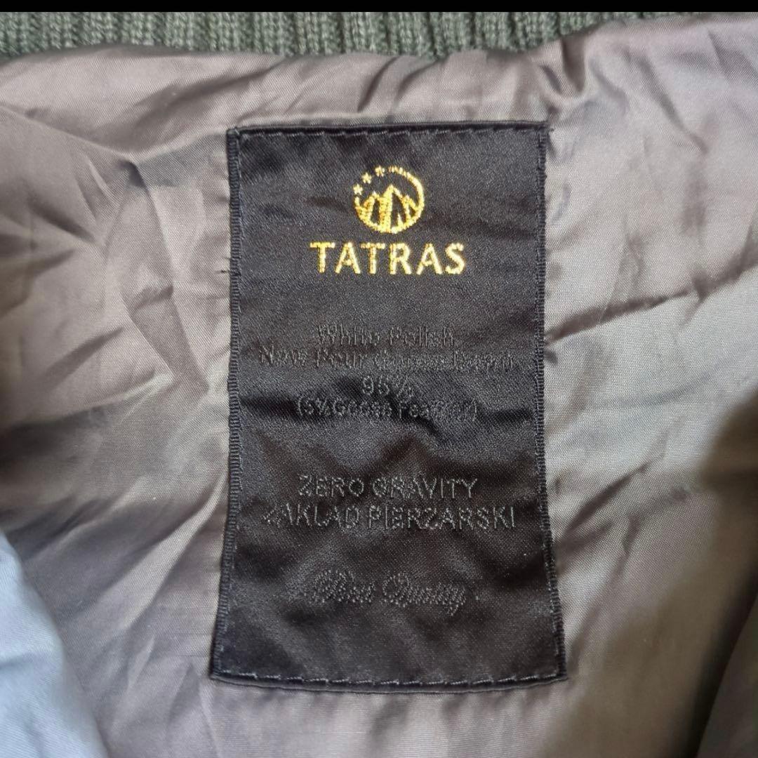 TATRAS フードファ-付きダウンベストポ−ランド製