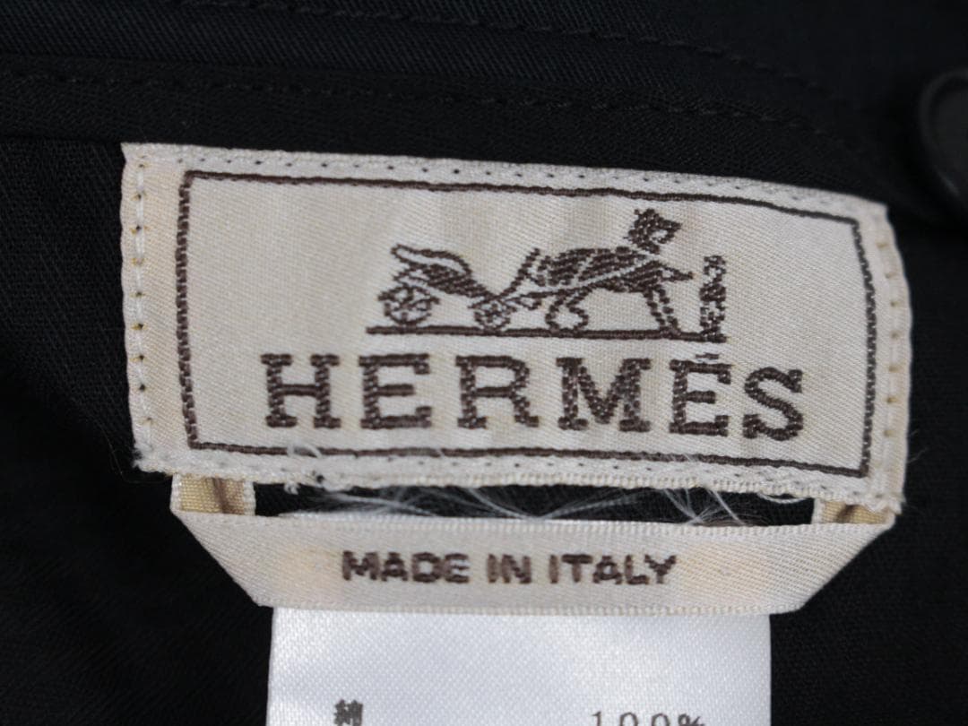 ▲HERMESエルメス ショートパンツ ベルトホック セリエボタン