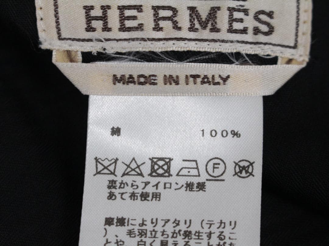 ▲HERMESエルメス ショートパンツ ベルトホック セリエボタン