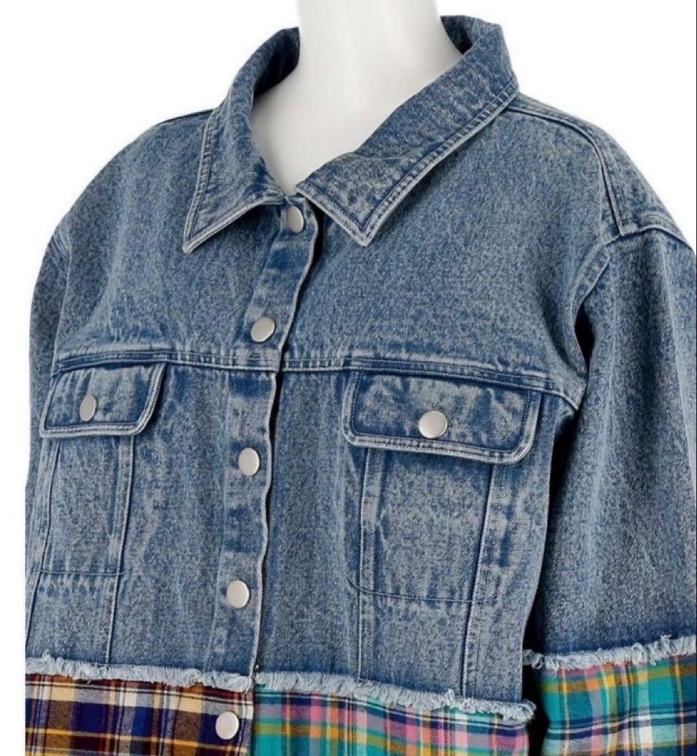 仲里依紗バースデーRE. アールイー ドット 一石三鳥 デニムジャケット