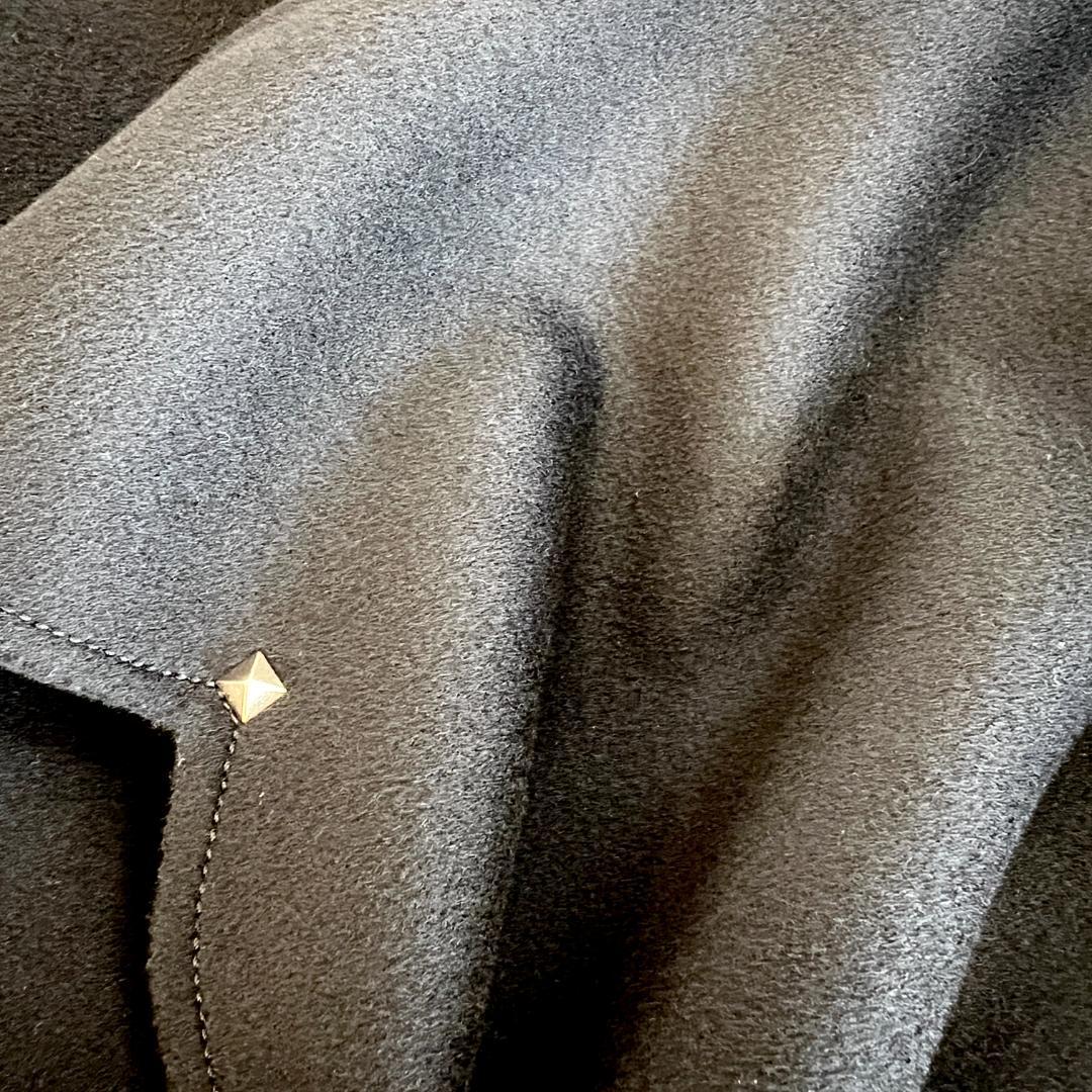 極美品★VALENTINO★カシミヤ★ダブルフェイス★ケープコート