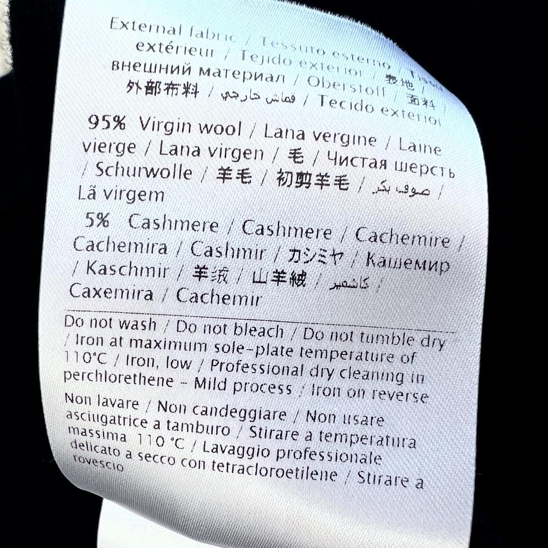 極美品★VALENTINO★カシミヤ★ダブルフェイス★ケープコート