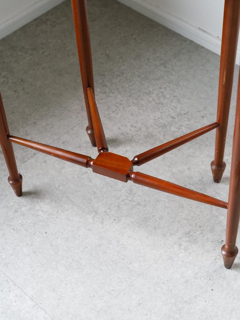 vintage 木製 コンソール サイドテーブル 飾り台 アンティーク