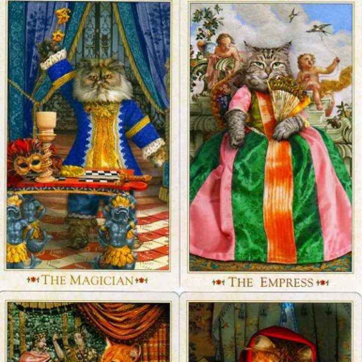 【初版 廃盤】 タロット BAROQUE BOHEMIAN CATS’TAROT