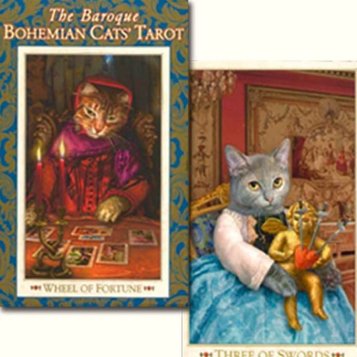 【初版 廃盤】 タロット BAROQUE BOHEMIAN CATS’TAROT