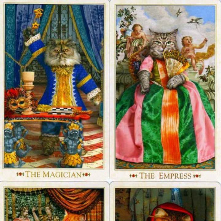 【初版 廃盤】 タロット BAROQUE BOHEMIAN CATS’TAROT