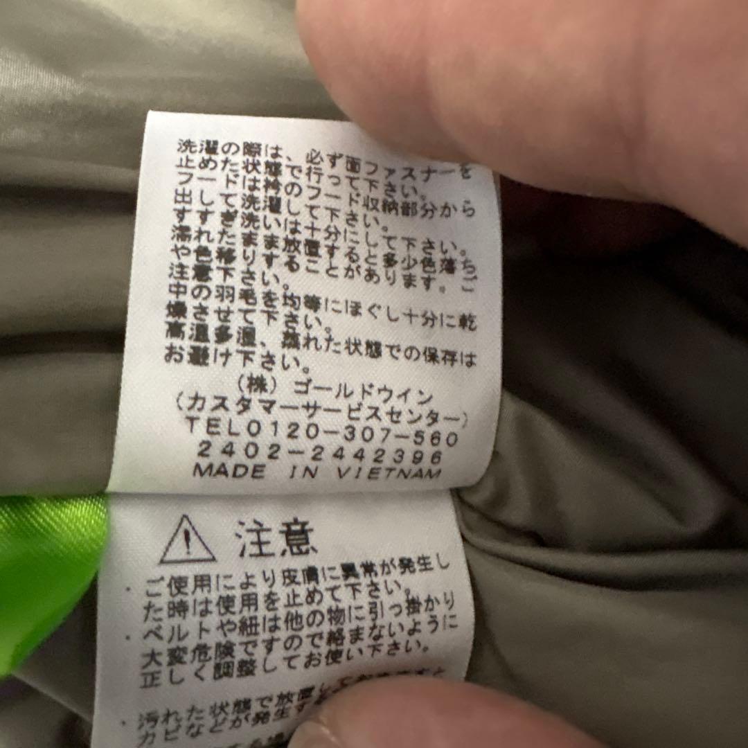 【試着のみ】ザノースフェイス　ヌプシダウンベスト　メンズ　Lサイズ　正規品