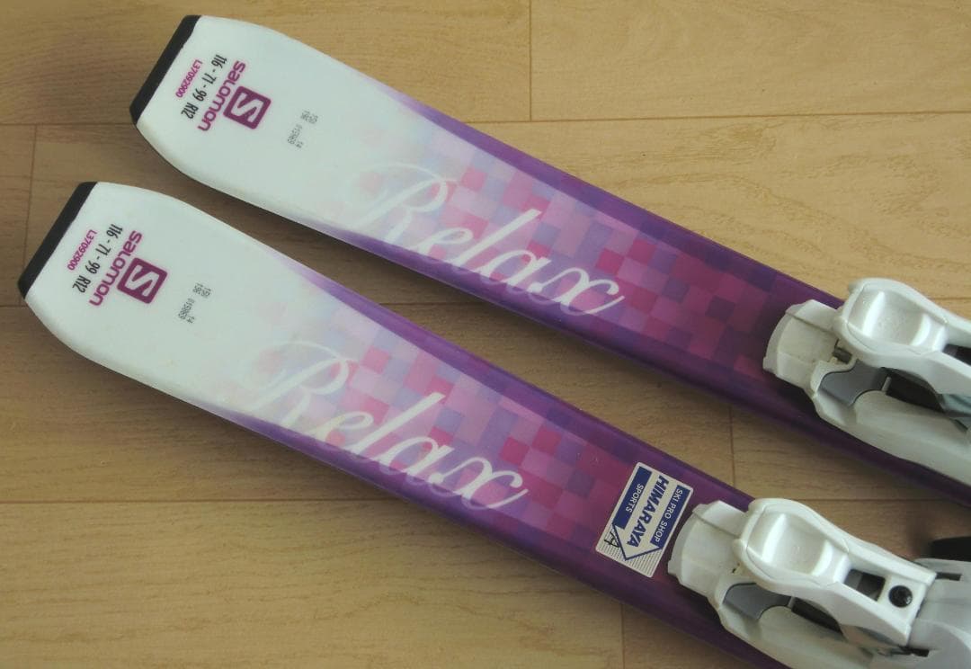 ■1月限定■送料無料■サロモン■女性用スキーセット■150/24.5■WAX済■