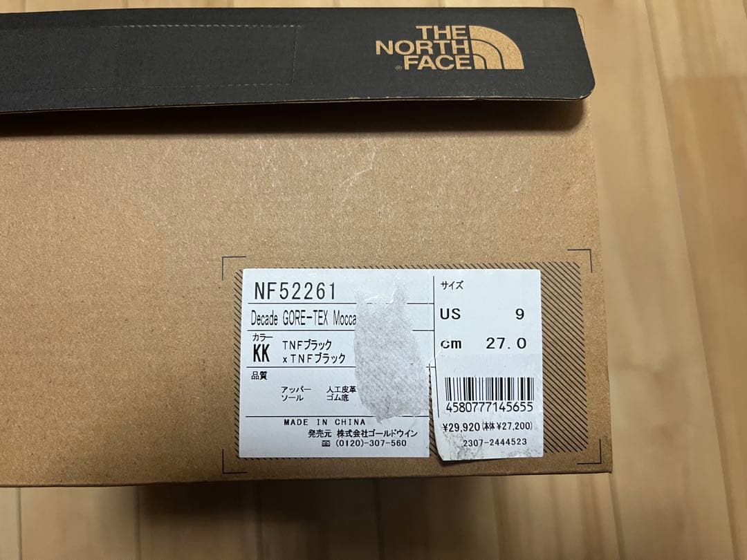 靴 DECADE GORE-TEX MOCCASIN #KK [NF52261]