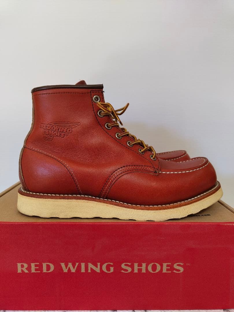 ★美品★ RED WING 8875 モックトゥワークブーツ