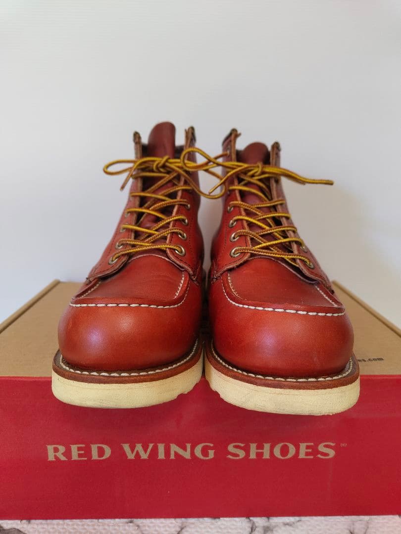 ★美品★ RED WING 8875 モックトゥワークブーツ
