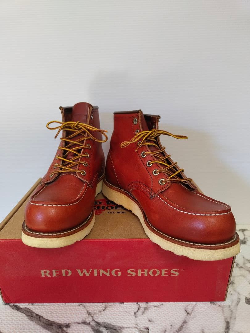 ★美品★ RED WING 8875 モックトゥワークブーツ