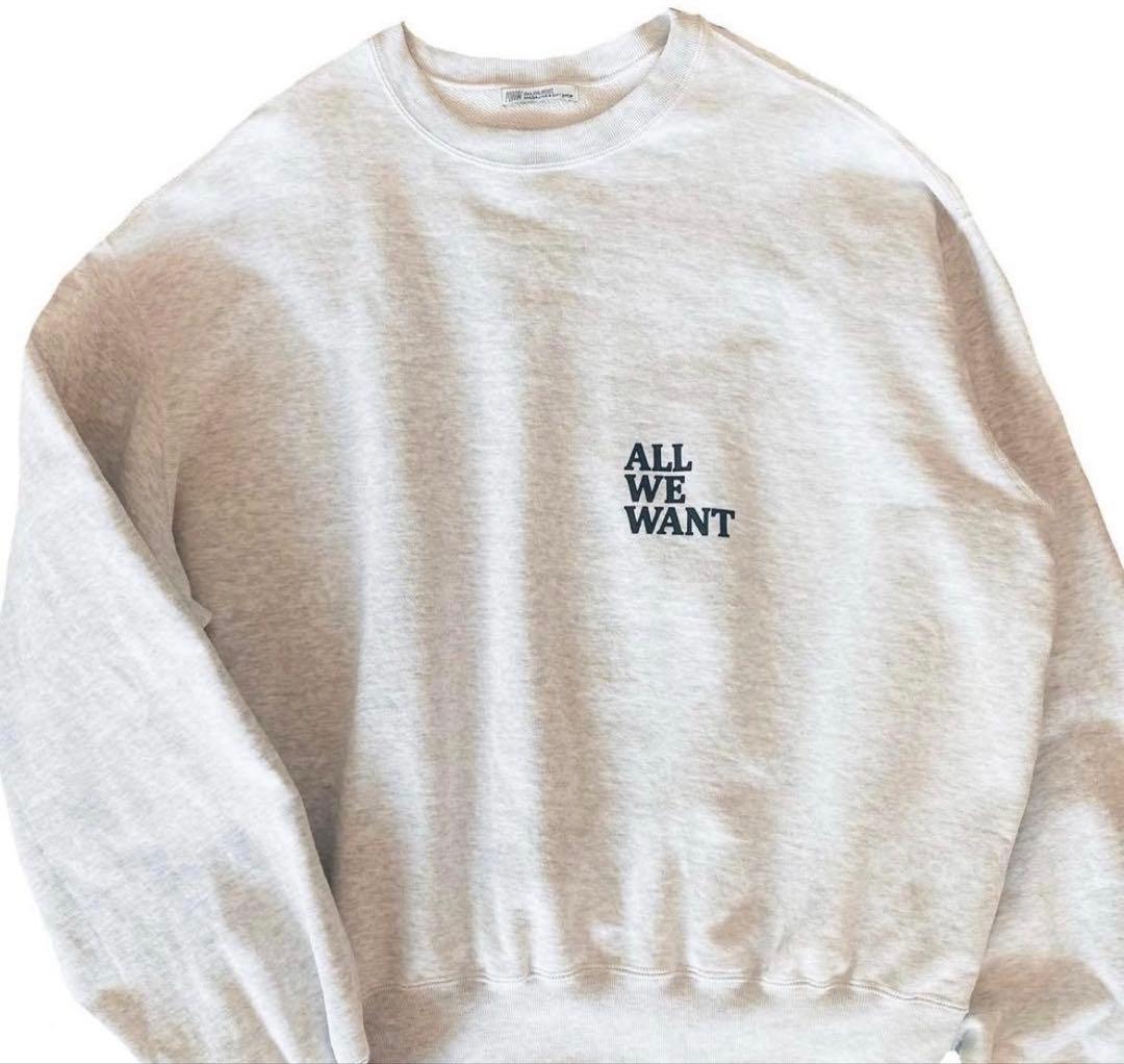 【最終値下げ】AWW MAGAZINE SWEATSHIRT GREEN