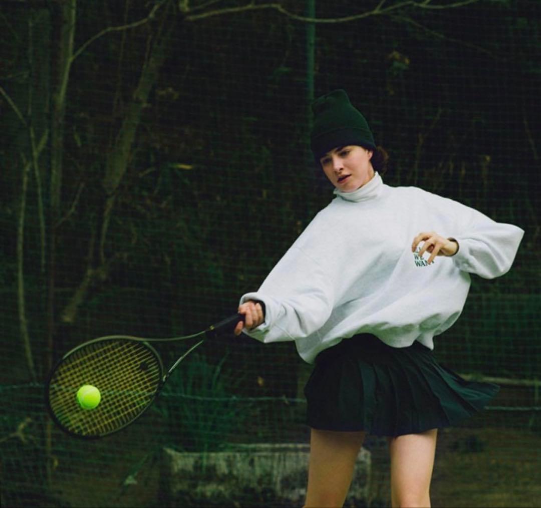 【最終値下げ】AWW MAGAZINE SWEATSHIRT GREEN