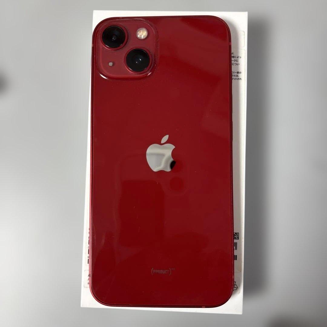 スマートフォン本体 Apple iPhone 13 (PRODUCT RED) 256GB
