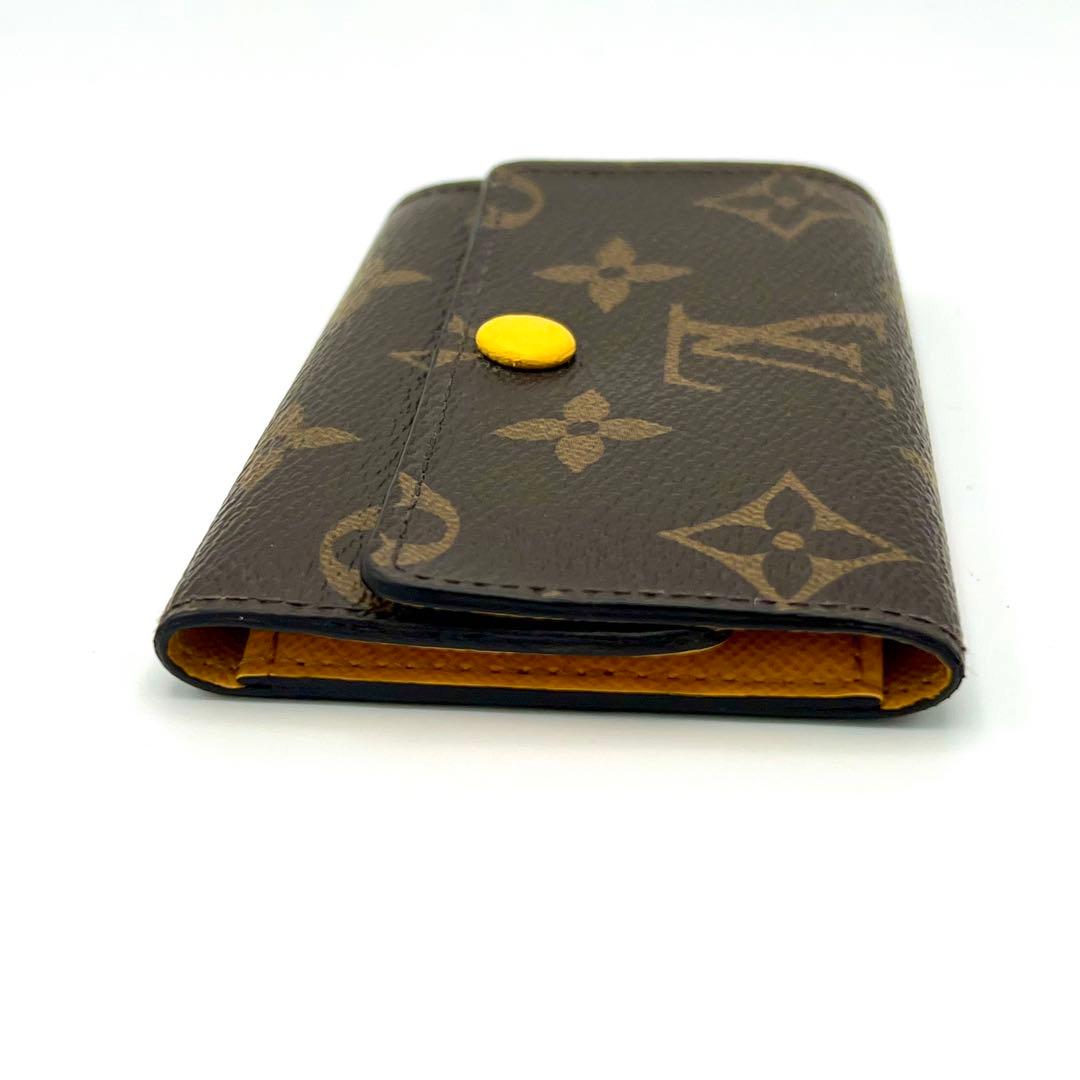 Louis Vuitton モノグラムキーケース イエロー ミモザ 6連