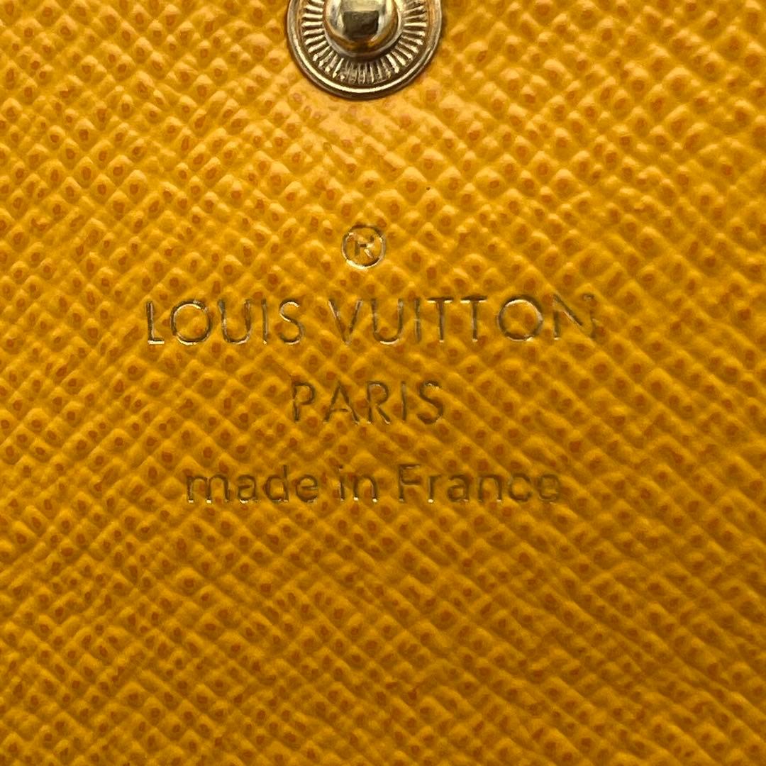 Louis Vuitton モノグラムキーケース イエロー ミモザ 6連