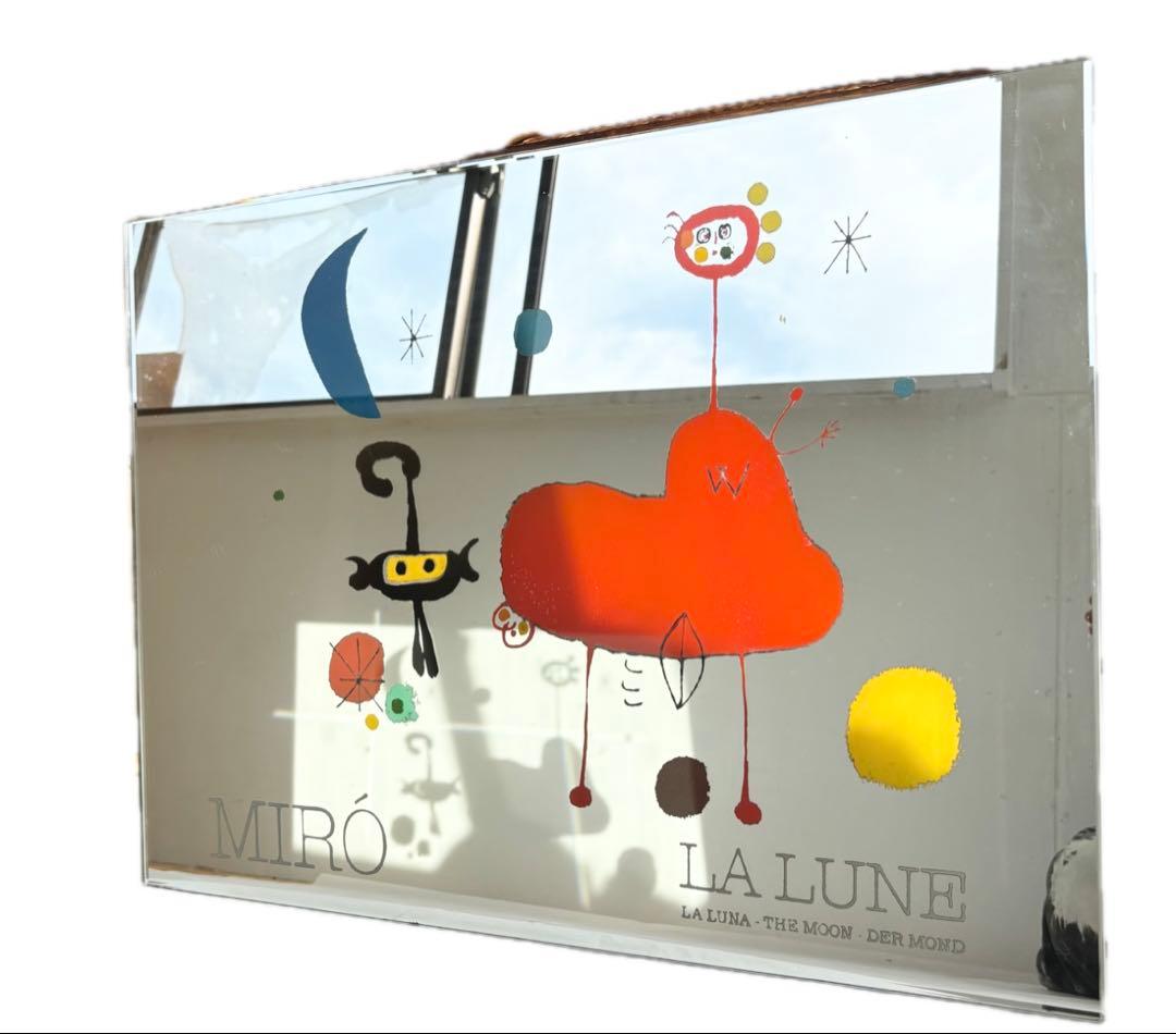 ジョアンミロ　MIRÓ LA LUNE ミラー　家具　鏡　アート