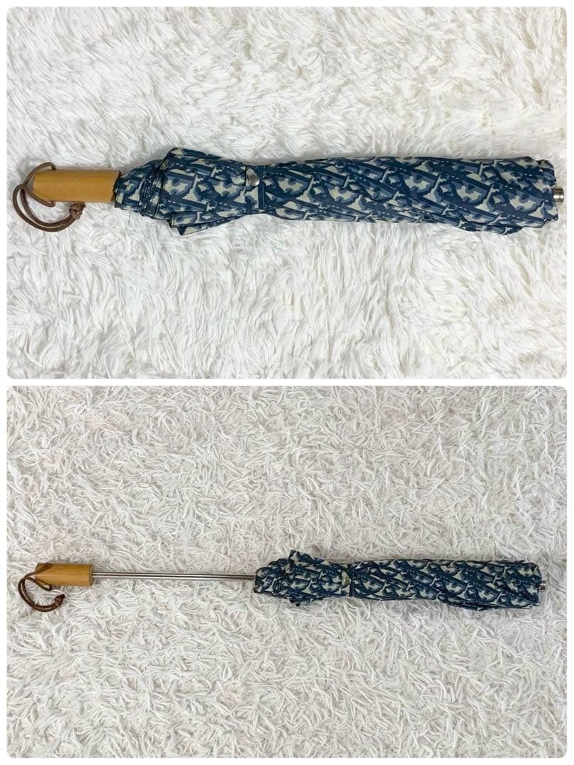 Christian Dior　トロッター柄　クリスチャンディオール　折り畳み傘