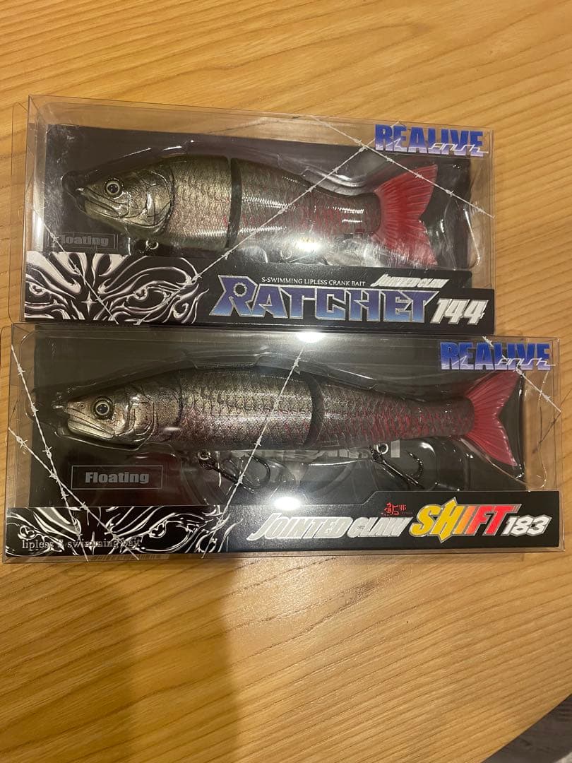 限定ガンクラフトジョインテッドクローラチェット144 & SHIFT 183