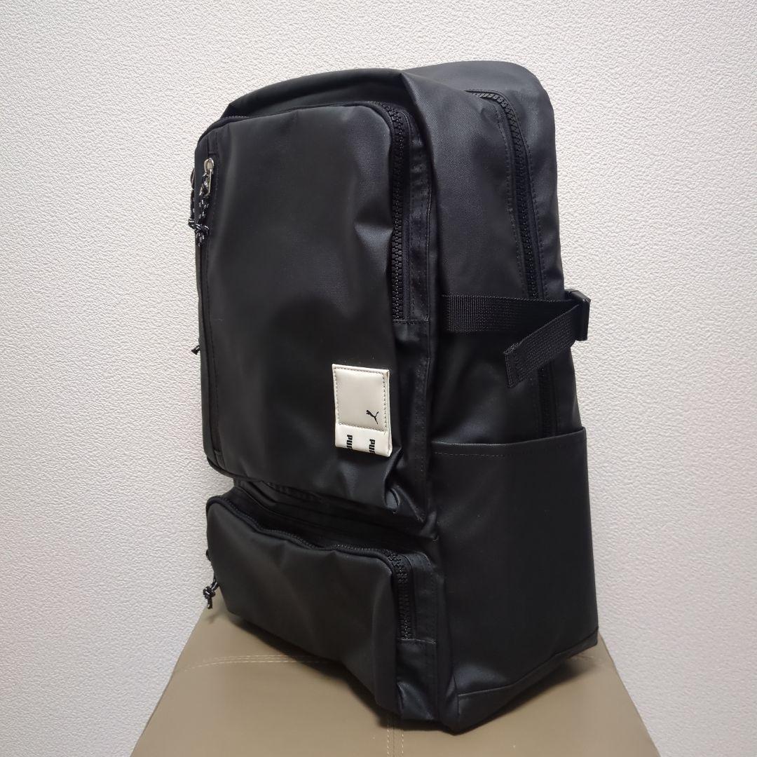 まゆPUMA プーマ DUEL デュエル リュック 34L 黒×白