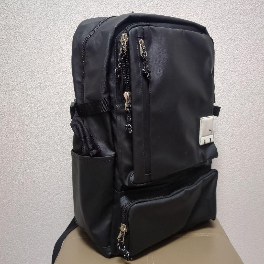 まゆPUMA プーマ DUEL デュエル リュック 34L 黒×白