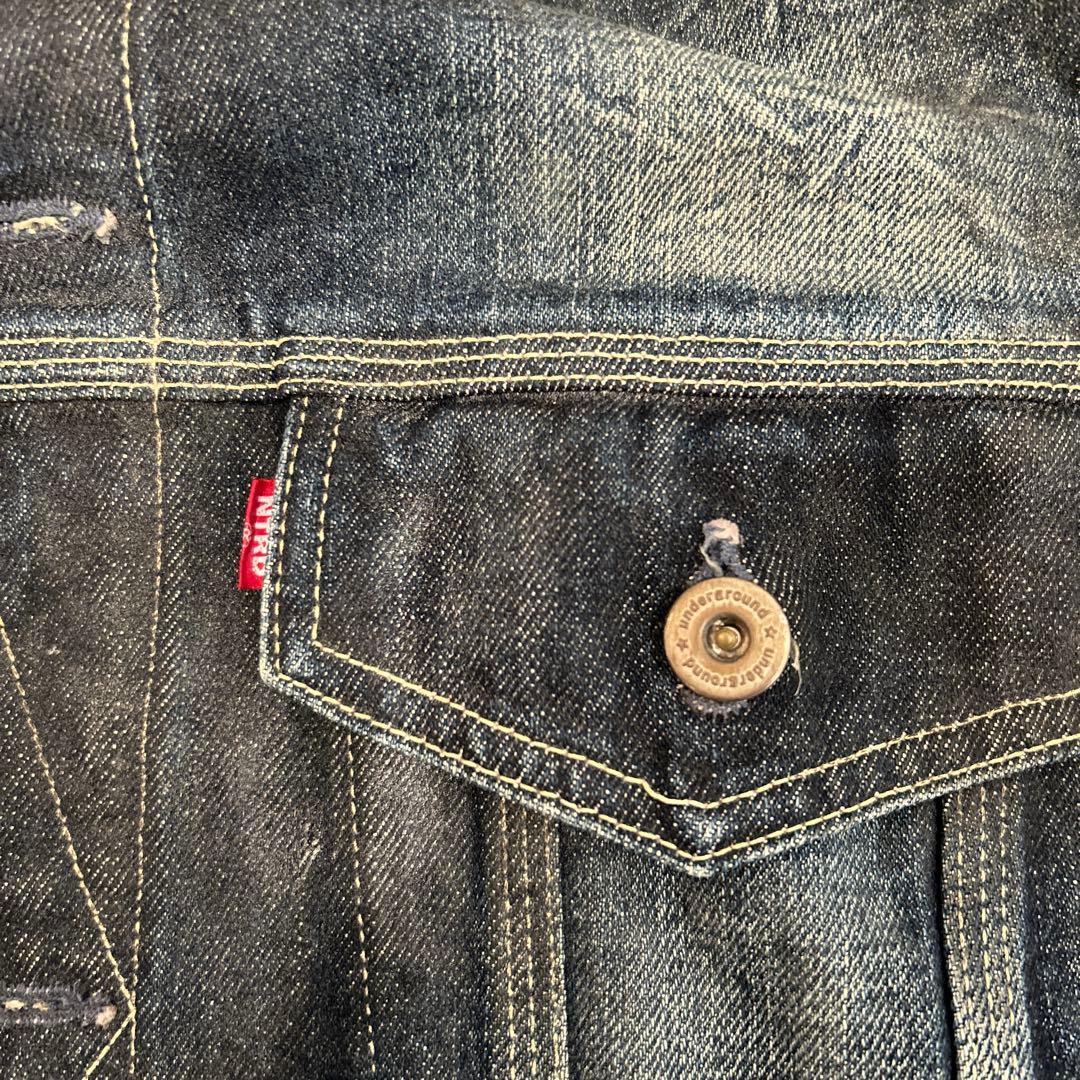 NITRAID デニムジャケット リフレクター