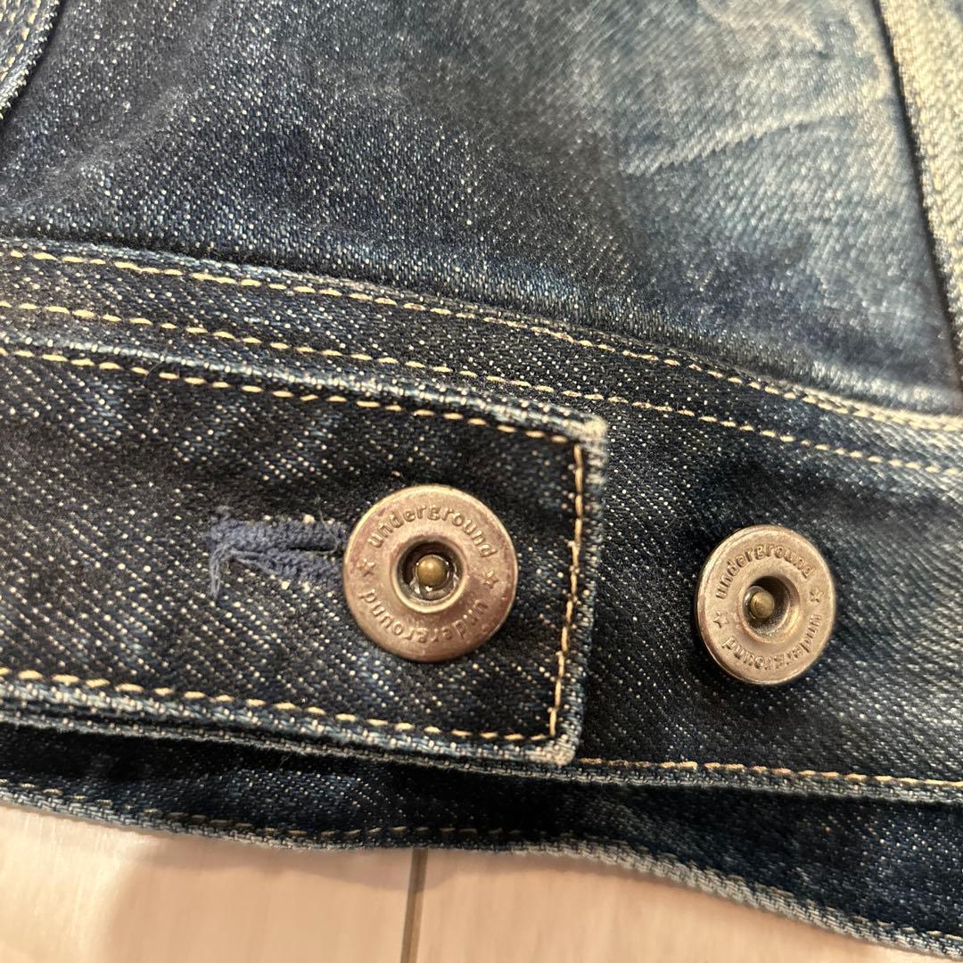 NITRAID デニムジャケット リフレクター