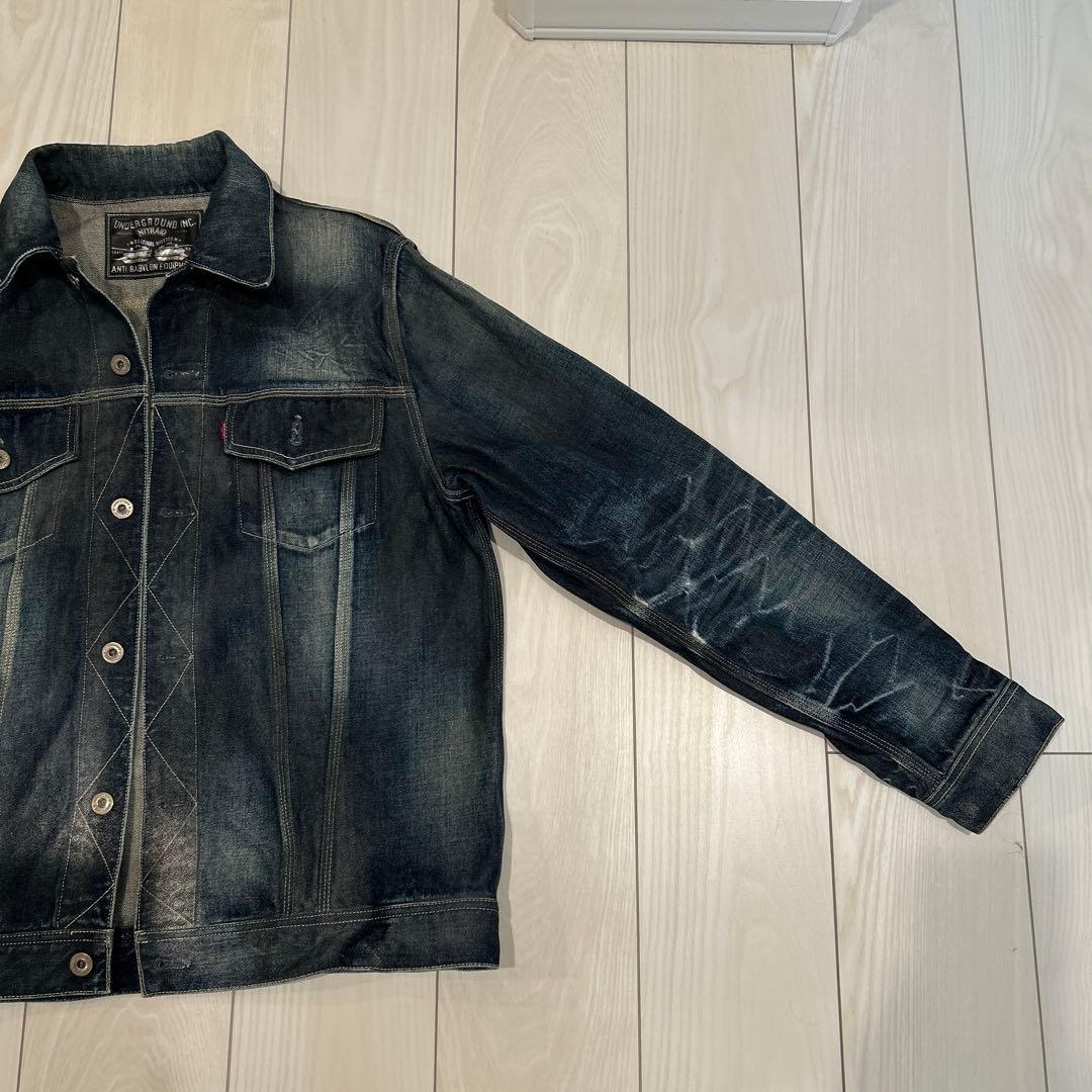 NITRAID デニムジャケット リフレクター