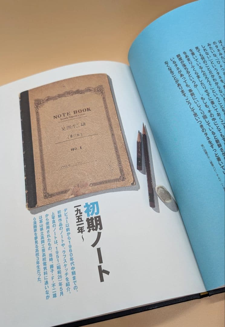 (非売品)「藤子・F・不二雄大全集」第1期予約購読者特典 Fノート