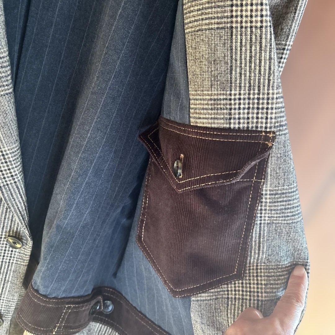 ドルチェ＆ガッバーナ（Dolce & Gabbana）グレンチェック柄ジャケット