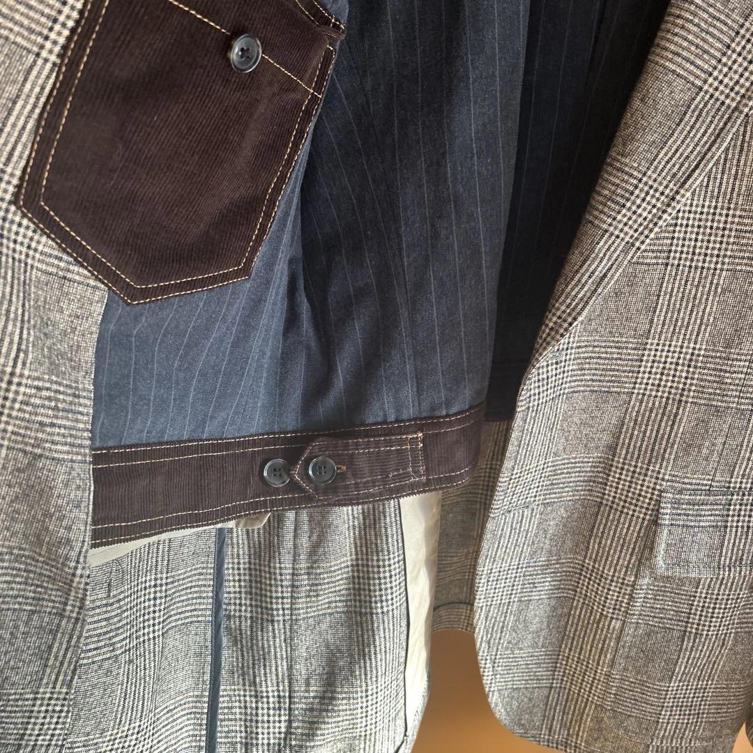 ドルチェ＆ガッバーナ（Dolce & Gabbana）グレンチェック柄ジャケット