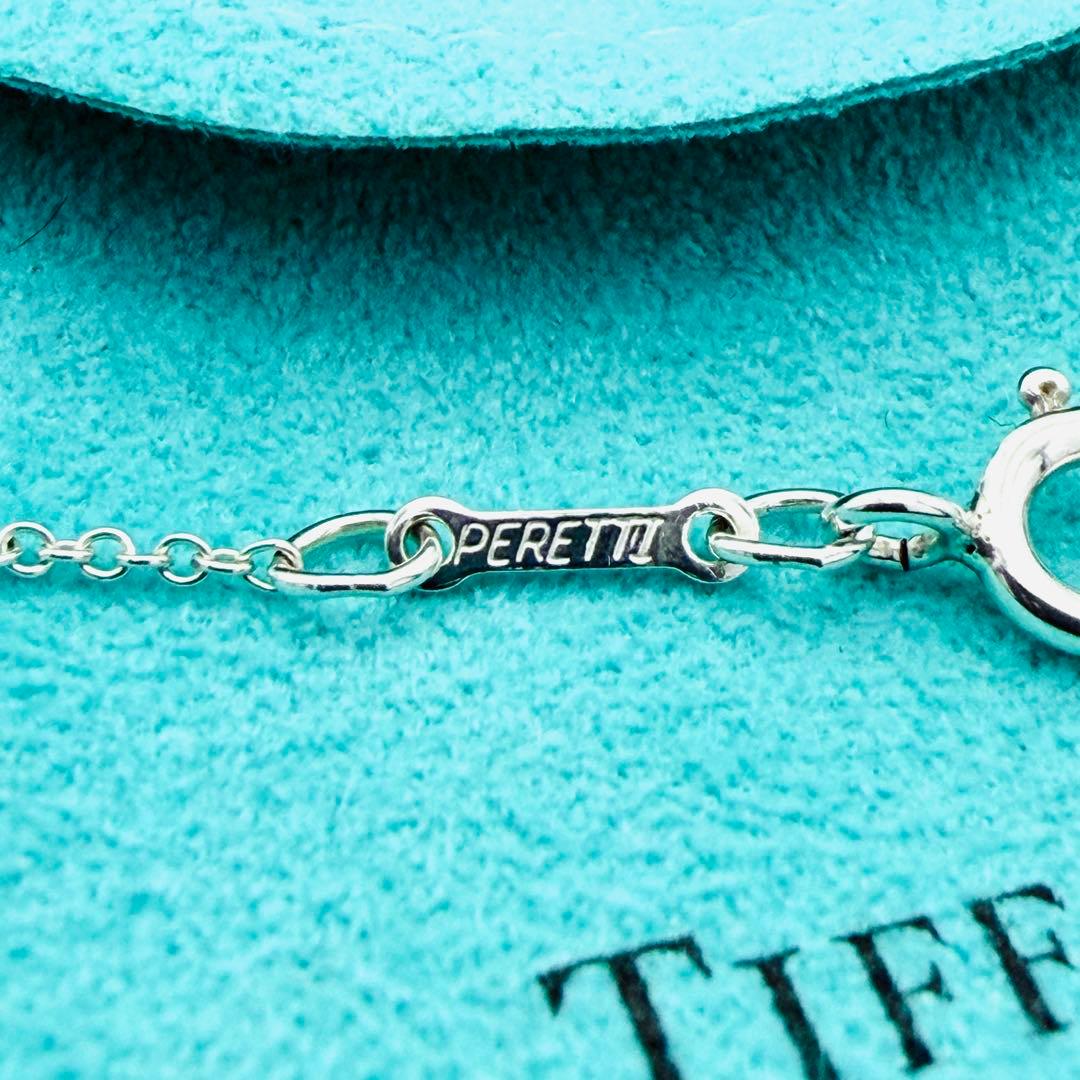 極美品 新品仕上 ティファニー オープンハート ネックレス S シルバー925