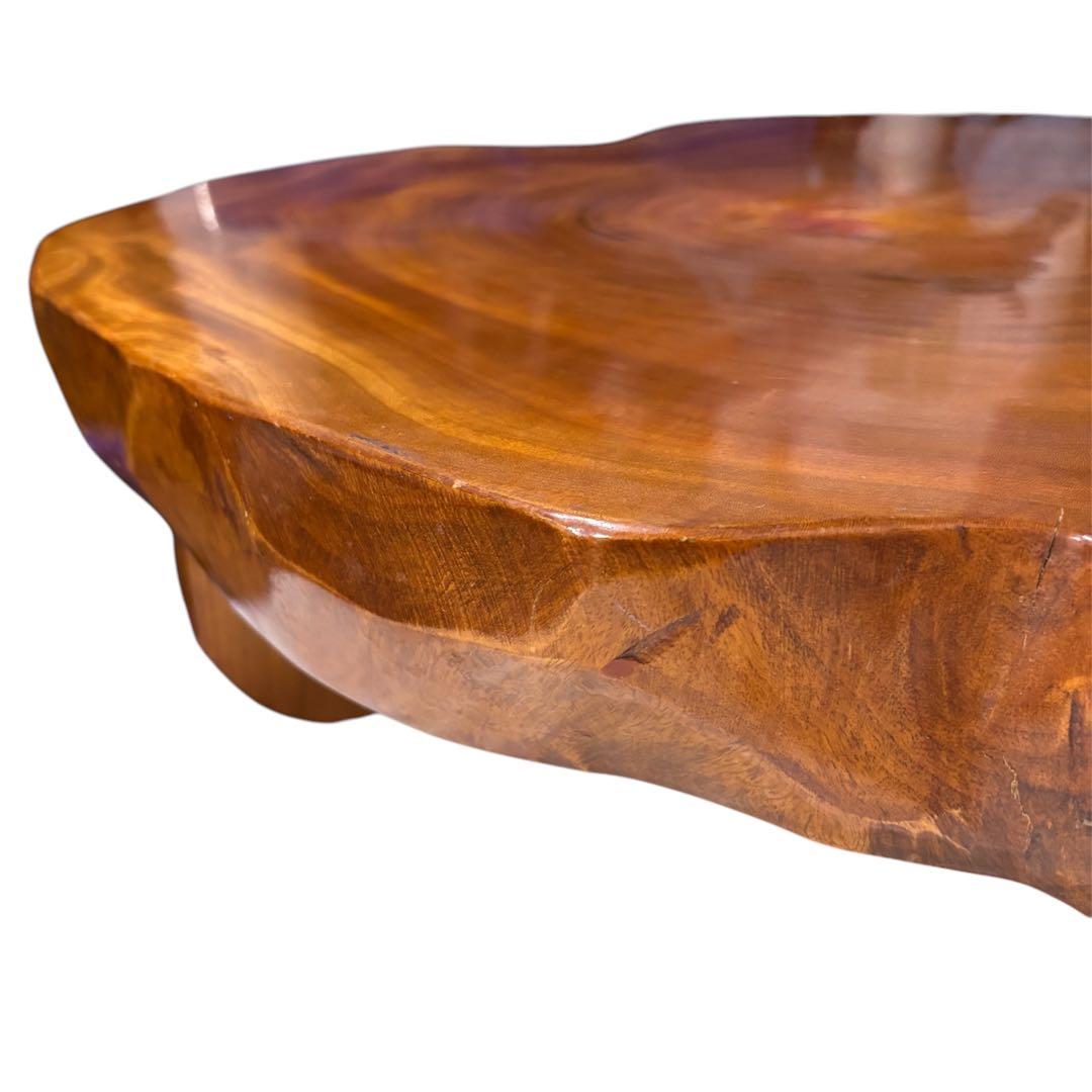 【アンティーク】天然木 銘木 座卓 ローテーブル 古民家