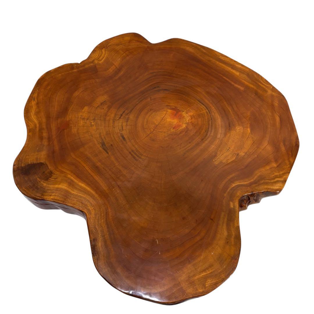 【アンティーク】天然木 銘木 座卓 ローテーブル 古民家