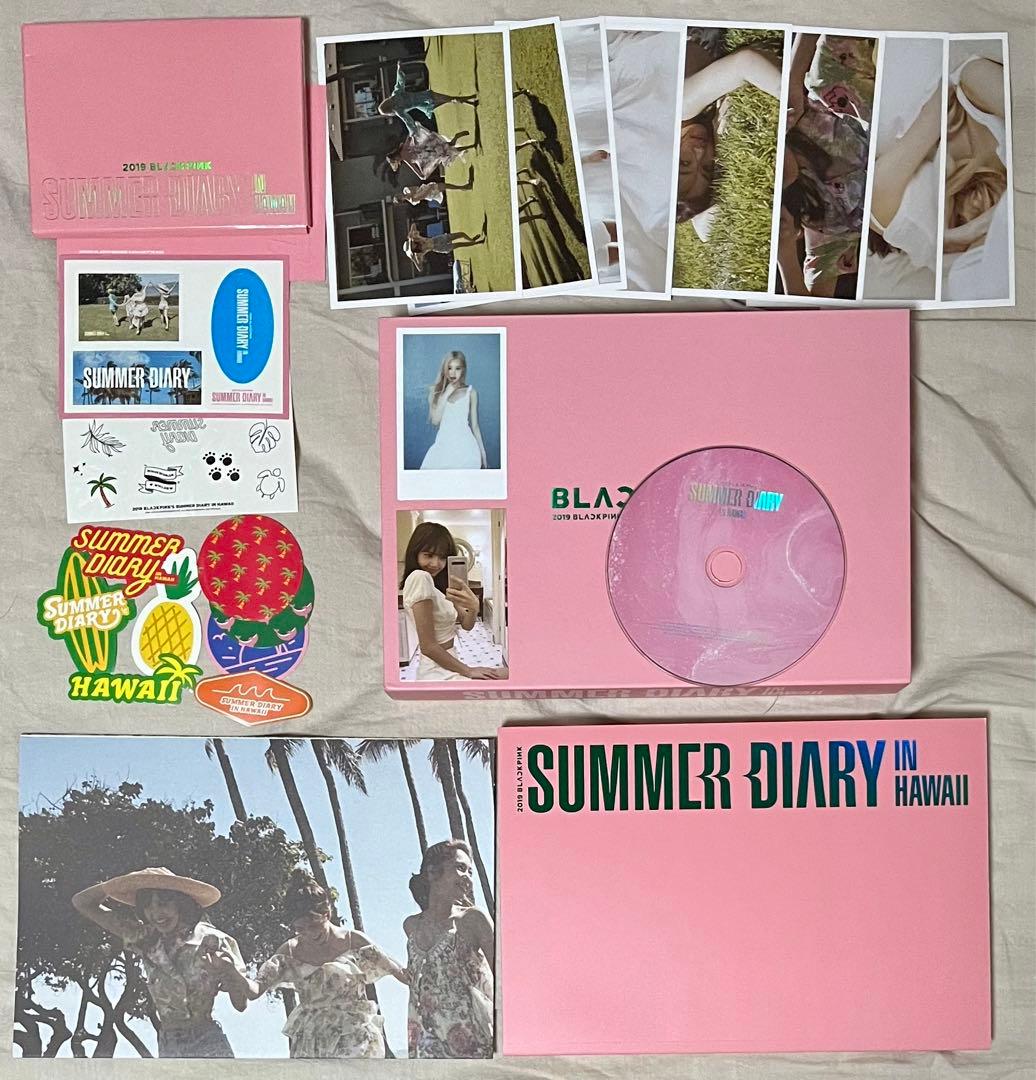 BLACKPINK SUMMER ハワイ　トレカ　ロゼ　リサ　ジス　ジェニ