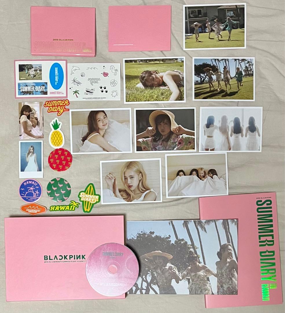 BLACKPINK SUMMER ハワイ　トレカ　ロゼ　リサ　ジス　ジェニ