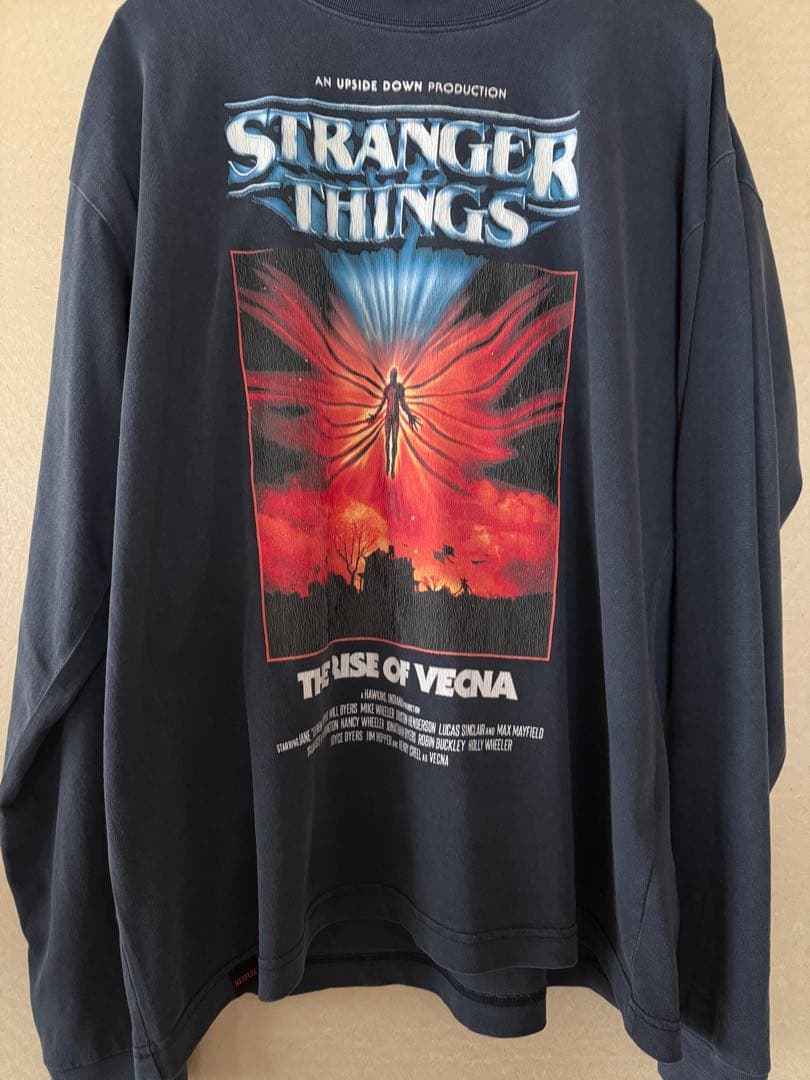 N.772 ストレンジャー・シングス/長袖カットソー