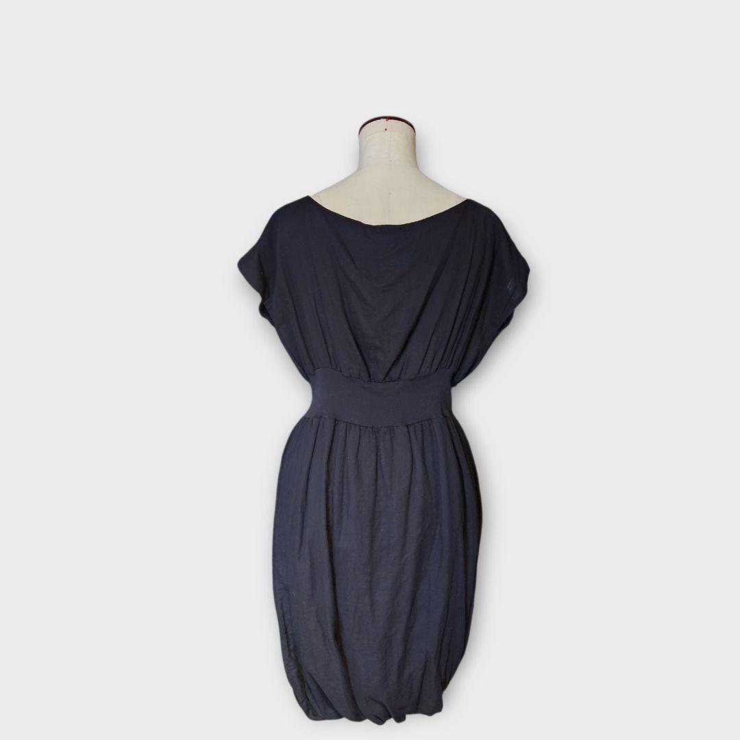 KristenseN Du Nordクリステンセン切替バルーンワンピースM〜L