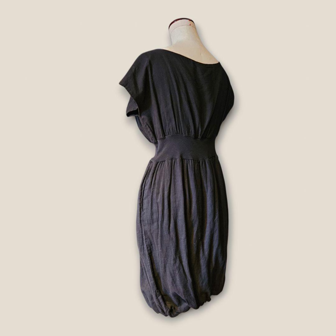 KristenseN Du Nordクリステンセン切替バルーンワンピースM〜L