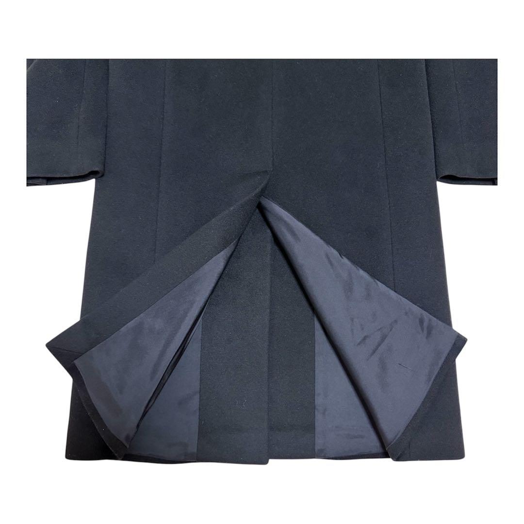 GUCCI チェスターコート ウール 38 レディース 黒