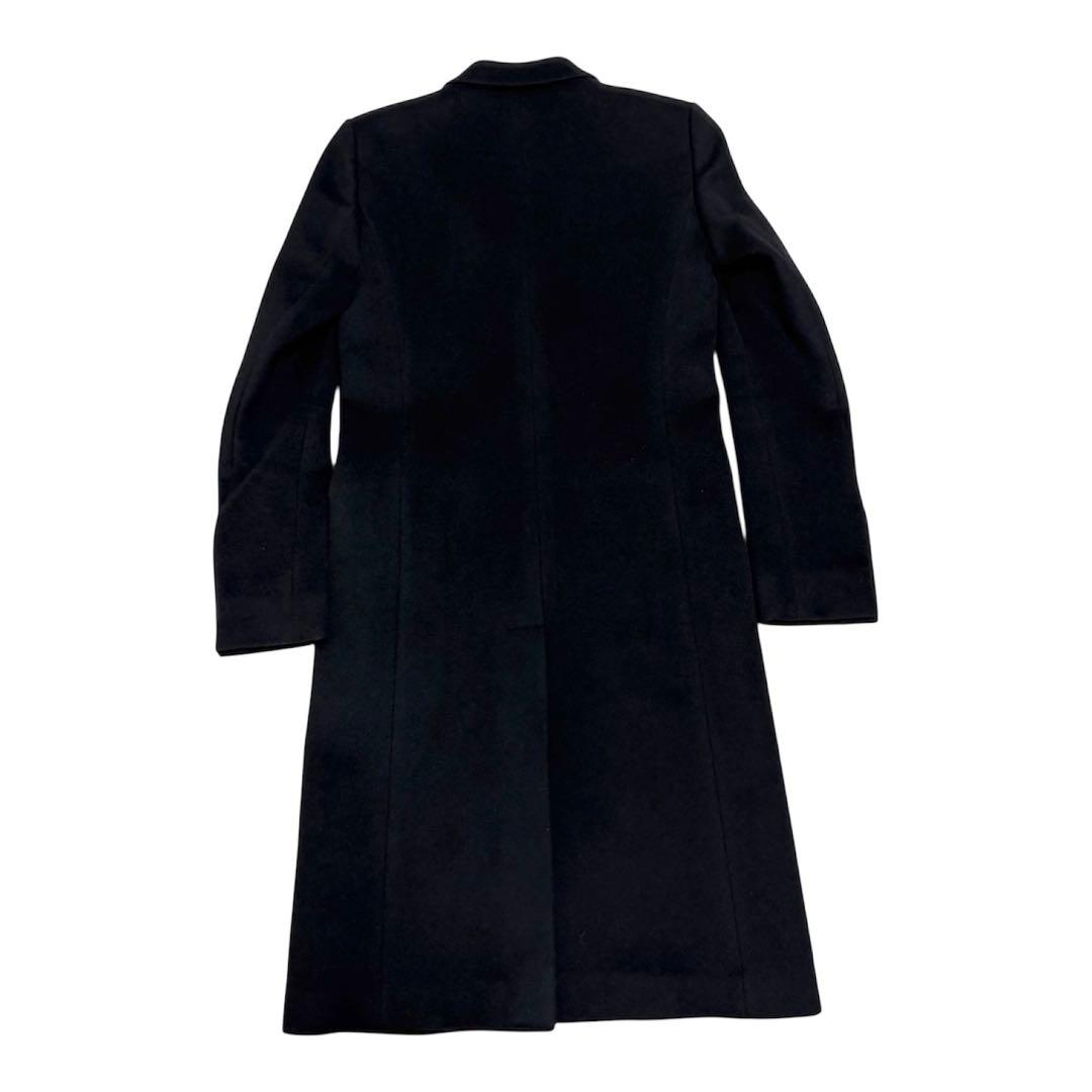 GUCCI チェスターコート ウール 38 レディース 黒