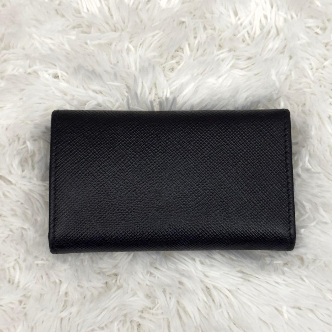 美品⭐️PRADA プラダ サフィアーノレザー キーケース 6連 ゴールド金具