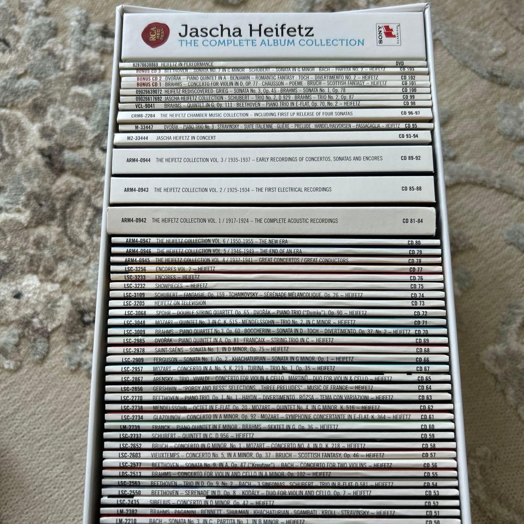 ハイフェッツ コンプリート オリジナル ジャケット コレクション